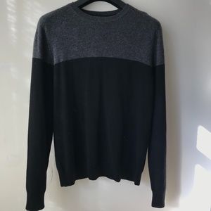 The Cashmere Project Colorblock Crewneck Sweater